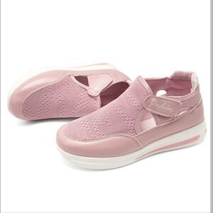 Minimalist Cut Out Casual Breathable Soft Sole Slip On Shoes Women's New